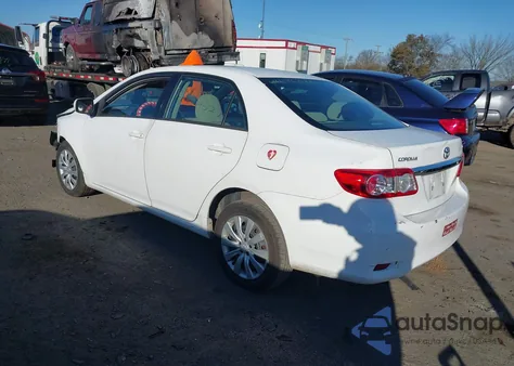 2012 Toyota Corolla Le z USA, uszkodzony, nr VIN 2T1BU4EE7CC790903
